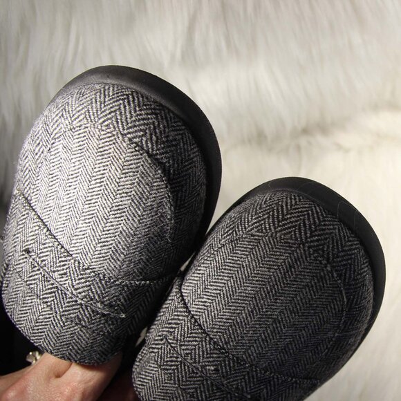 CLOUDSTEPPERS by Clarks Slip-On Loafers Sillian 2.0  Black White Tweed Size 11 M - Picture 10 of 13